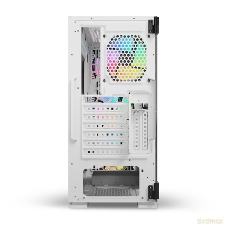 Obudowa komputerowa ARGB Mesh/Glass, Raptor X1 Biała