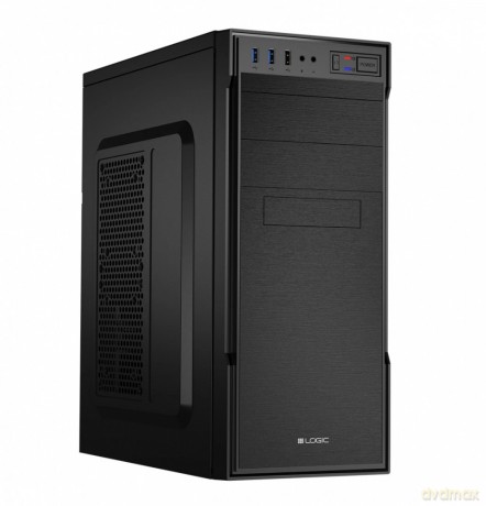 Obudowa komputerowa bez zasilacza L1 2xUSB 3.0, czarna