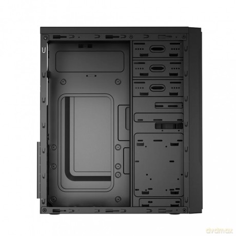 Obudowa komputerowa bez zasilacza L1 2xUSB 3.0, czarna