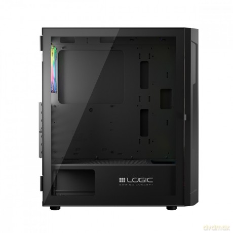 Obudowa Komputerowa LOGIC ARAMIS ARGB MIDI USB 3.0 Czarna