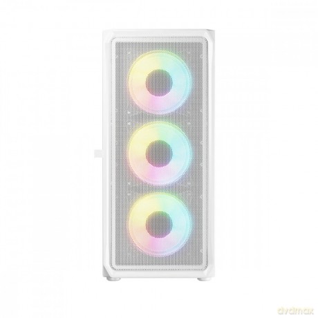 Obudowa Komputerowa Logic Portos ARGB Midi USB 3.0 Biała