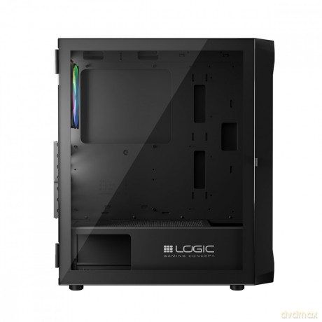 Obudowa Komputerowa Logic Portos ARGB Midi USB 3.0 Czarna