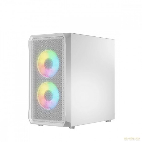 Obudowa Komputerowa Logic Portos ARGB Mini USB 3.0 Biała