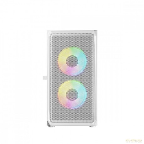 Obudowa Komputerowa Logic Portos ARGB Mini USB 3.0 Biała