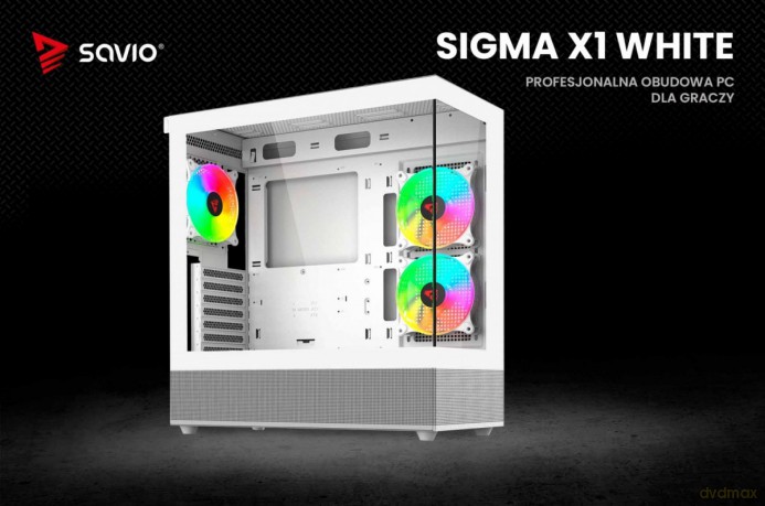 Obudowa komputerowa SIGMA X1 WHITE
