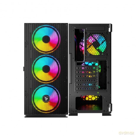Obudowa komputerowa, ARGB Mesh/Glass, Raptor X1