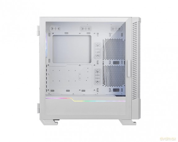Obudowa MPG VELOX 100R White Szkło hartowane