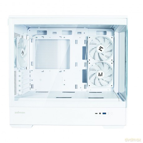 Obudowa P30 V2 MicroATX Mini Tower 3 FansRGB Biała