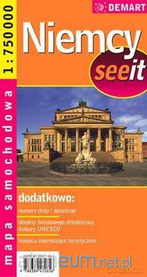 Niemcy see it - m.samochodowa 1:750t [KSIĄŻKA]