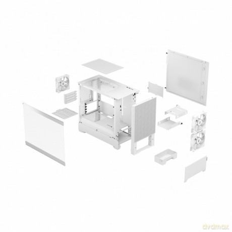 Obudowa Pop Mini Air TG Clear Tint RGB biała