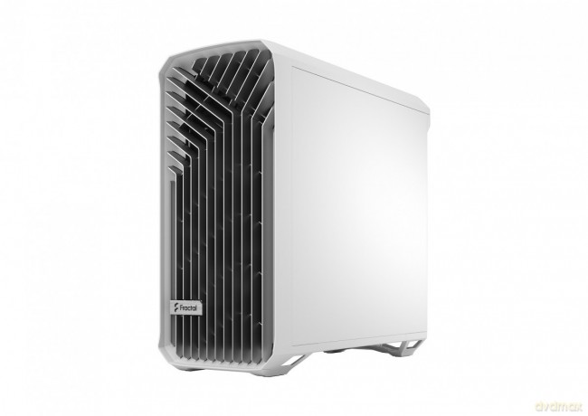 Obudowa Torrent biała TG Clear Tint 5xFan ATX
