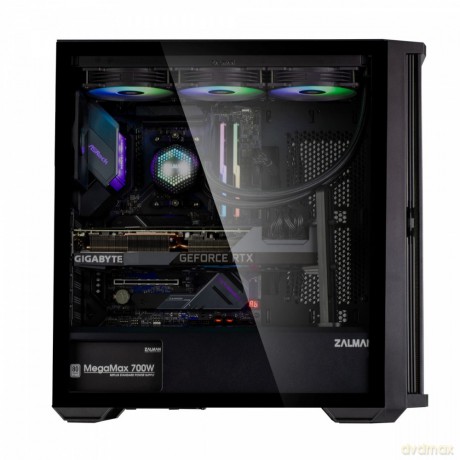 Obudowa Z10 ATX Mid Tower czarna wentylator x4