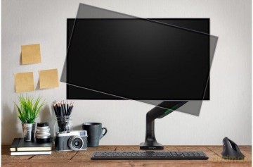 One Touch Height Adjust. Single Monitor