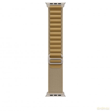 Opaska Alpine w kolorze beżu do koperty 49 mm - rozmiar L - elementy z tytanu w kolorze naturalnym