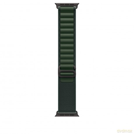 Opaska Alpine w kolorze ciemnozielonym do koperty 49 mm - rozmiar S - elementy z tytanu w kolorze czarnym