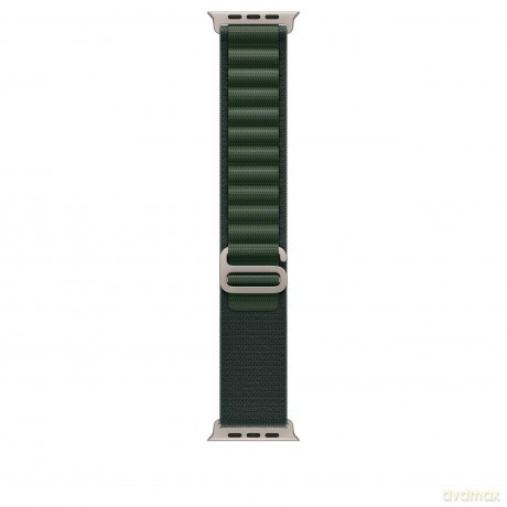Opaska Alpine w kolorze ciemnozielonym do koperty 49 mm - rozmiar S - elementy z tytanu w kolorze naturalnym