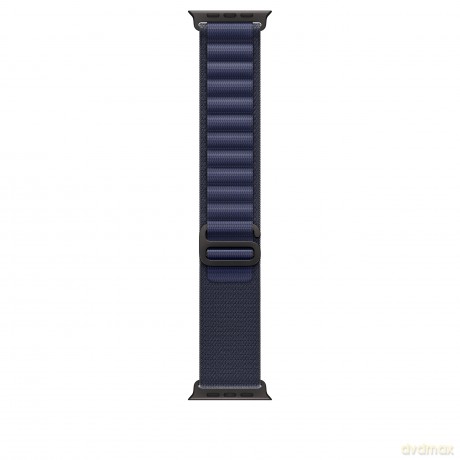 Opaska Alpine w kolorze granatu do koperty 49 mm - rozmiar L - elementy z tytanu w kolorze czarnym