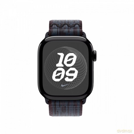 Opaska sportowa Nike w kolorze czarnym/niebieskim do koperty 40 mm