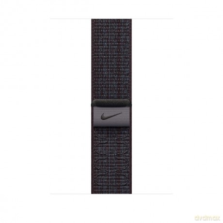Opaska sportowa Nike w kolorze czarnym/niebieskim do koperty 45 mm