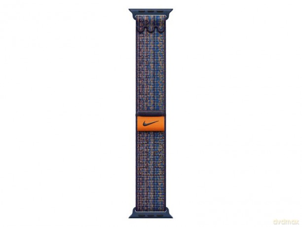 Opaska sportowa Nike w kolorze sportowego błękitu/pomarańczowym do koperty 41 mm