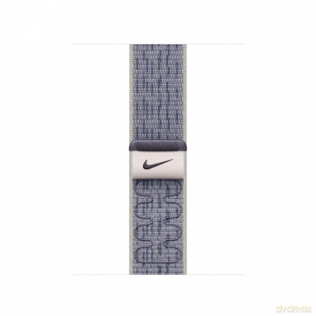 Opaska sportowa Nike w kolorze szarym/niebieskim do koperty 40 mm
