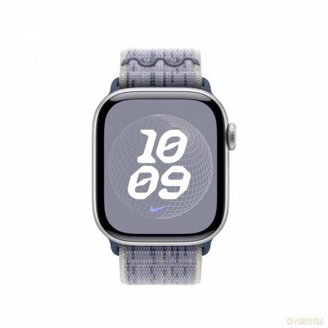Opaska sportowa Nike w kolorze szarym/niebieskim do koperty 40 mm