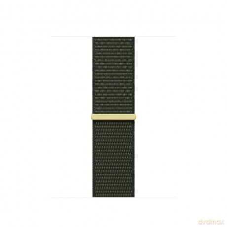 Opaska sportowa w kolorze cyprysowym do koperty 41 mm