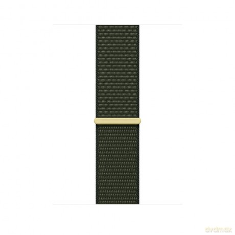 Opaska sportowa w kolorze cyprysowym do koperty 45 mm
