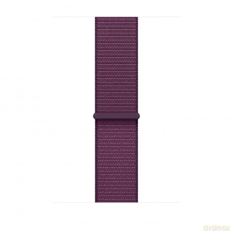 Opaska sportowa w kolorze dojrzałej śliwki do koperty 46 mm