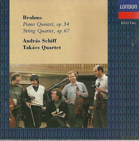Schiff/Takacs: Brah:Piano Quintet/Quartet [CD]