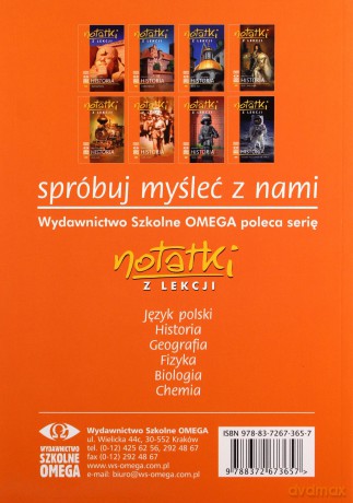 Notatki z Lekcji Historii część 5 wiek XIX.. [KSIĄŻKA]