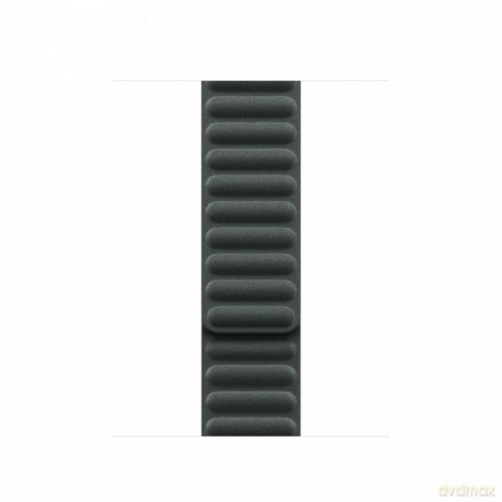 Pasek karbowany magnetyczny w kolorze wiecznej zieleni do koperty 41 mm - rozmiar S/M
