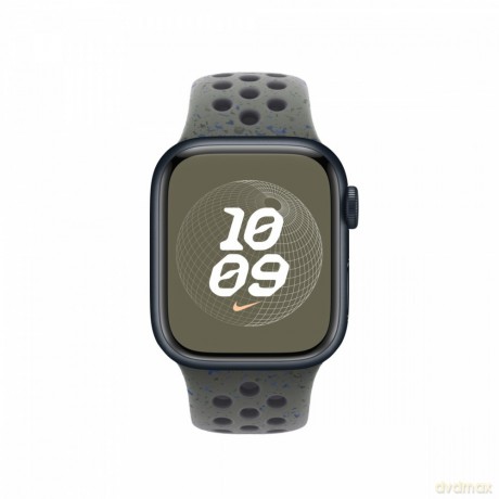 Pasek sportowy Nike w kolorze cargo khaki do koperty 41 mm - M/L