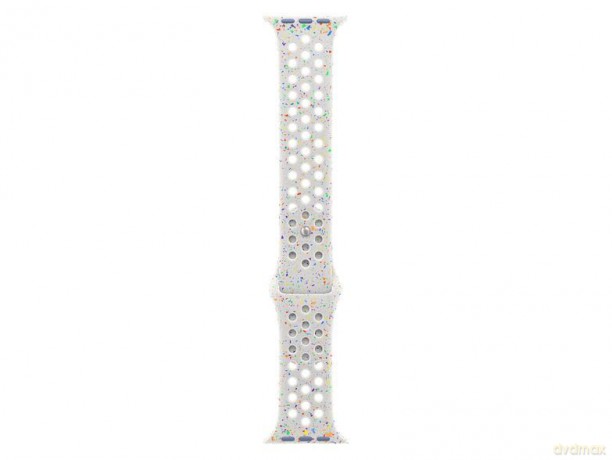 Pasek sportowy Nike w kolorze czystej platyny do koperty 45 mm - M/L