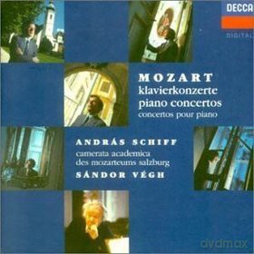 Andras Schiff/Sandor Vegh: Wolfgang Amadeus Mozart: Klavierkonzerte [9CD]