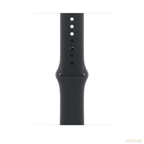 Pasek sportowy w kolorze czarnym do koperty 46 mm - rozmiar S/M