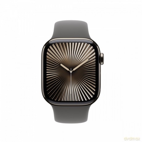 Pasek sportowy w kolorze górskiej szarości do koperty 42 mm - rozmiar S/M
