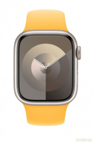 Pasek sportowy w kolorze promiennym do koperty 41 mm - rozmiar S/M