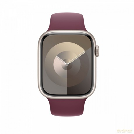 Pasek sportowy w kolorze rubinowej morwy do koperty 45 mm - rozmiar M/L
