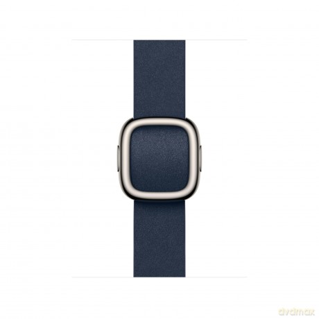 Pasek w kolorze głębinowego błękitu z klamrą nowoczesną do koperty 42 mm - rozmiar S