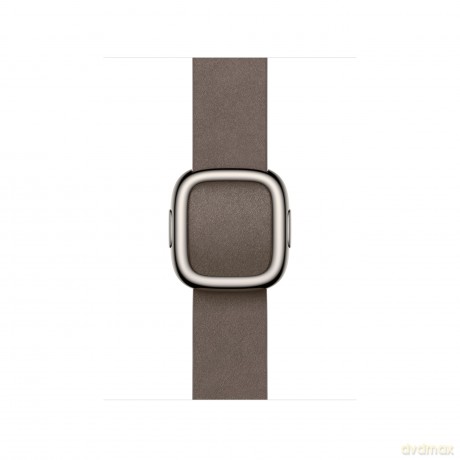 Pasek w kolorze szarobrązowym z klamrą nowoczesną do koperty 42 mm - rozmiar M