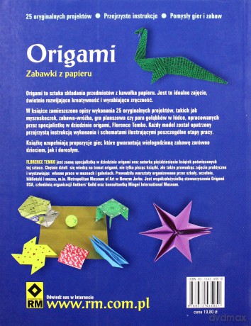 Origami. Zabawki z papieru [KSIĄŻKA]
