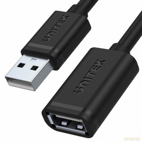 Przedłużacz USB 2.0 AM-AF, 0.5m; Y-C447GBK [KABEL]