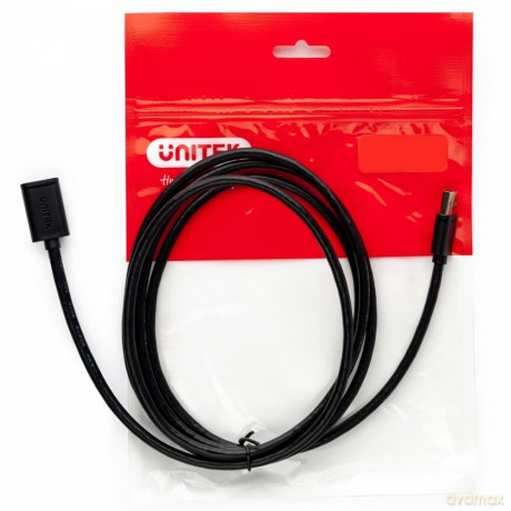 Przedłużacz USB 2.0 AM-AF, 0.5m; Y-C447GBK [KABEL]