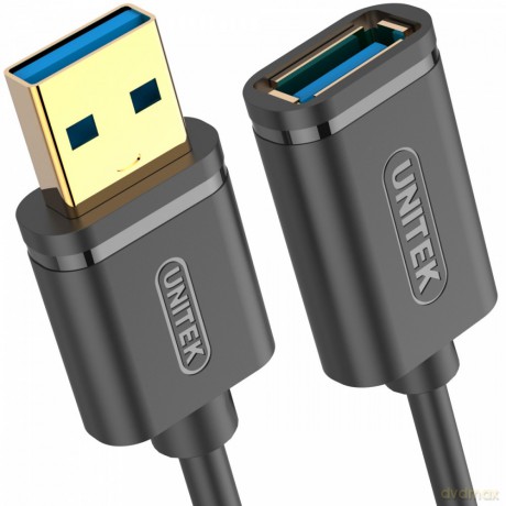 Przedłużacz USB 3.1 gen 1, 3M, AM-AF; Y-C4030GBK [KABEL]