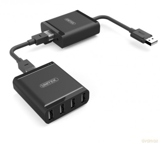 Przedłużacz USB2.0 over IP 4xUSB; 60m; Y-2516 [KABEL]