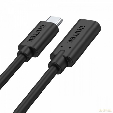 Przedłużacz USB-C 3.1 10Gbps; 4K; PD 100W; M/F; 1m; C14086BK-1M [KABEL]