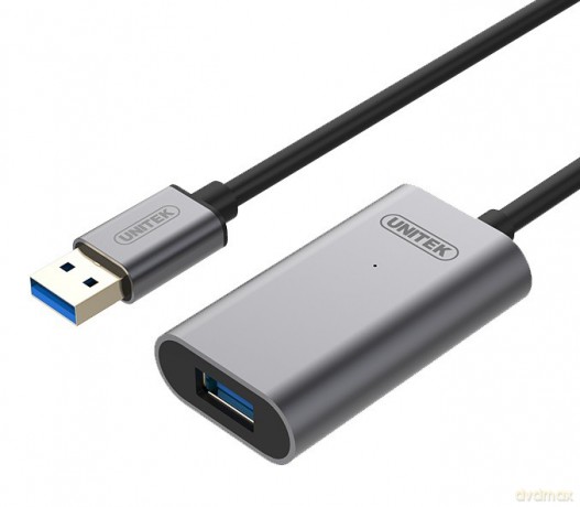 Przedłużacz Y-3005 USB 3.0 wzmacniacz sygnału 10m AM-AF [KABEL]