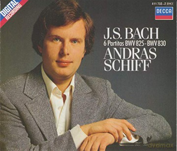 Schiff: Bach:6 Partitas Bwv 825-830 [2CD]