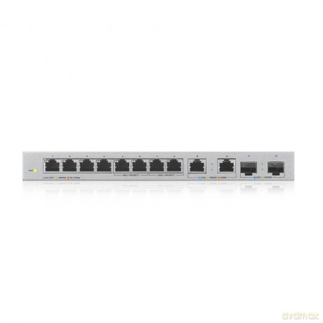 Przełącznik 12-Port Gigabit Unmanaged Switch with 8-Port 1G + 2-Port 2.5G + 2-Port SFP+ XGS1010-12-ZZ0102F